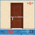 JK-P9052 Puerta de entrada de madera pvc puerta de entrada